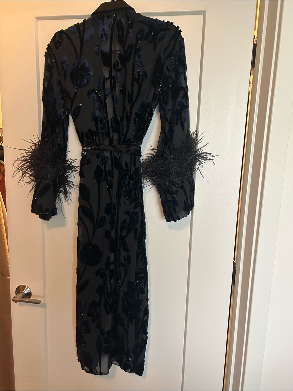 Chrissy Teigan x Revolve Jet Lagged Bed Jacket - Picture 4 of 5